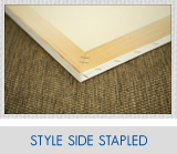 STYLE SIDE STAPLED